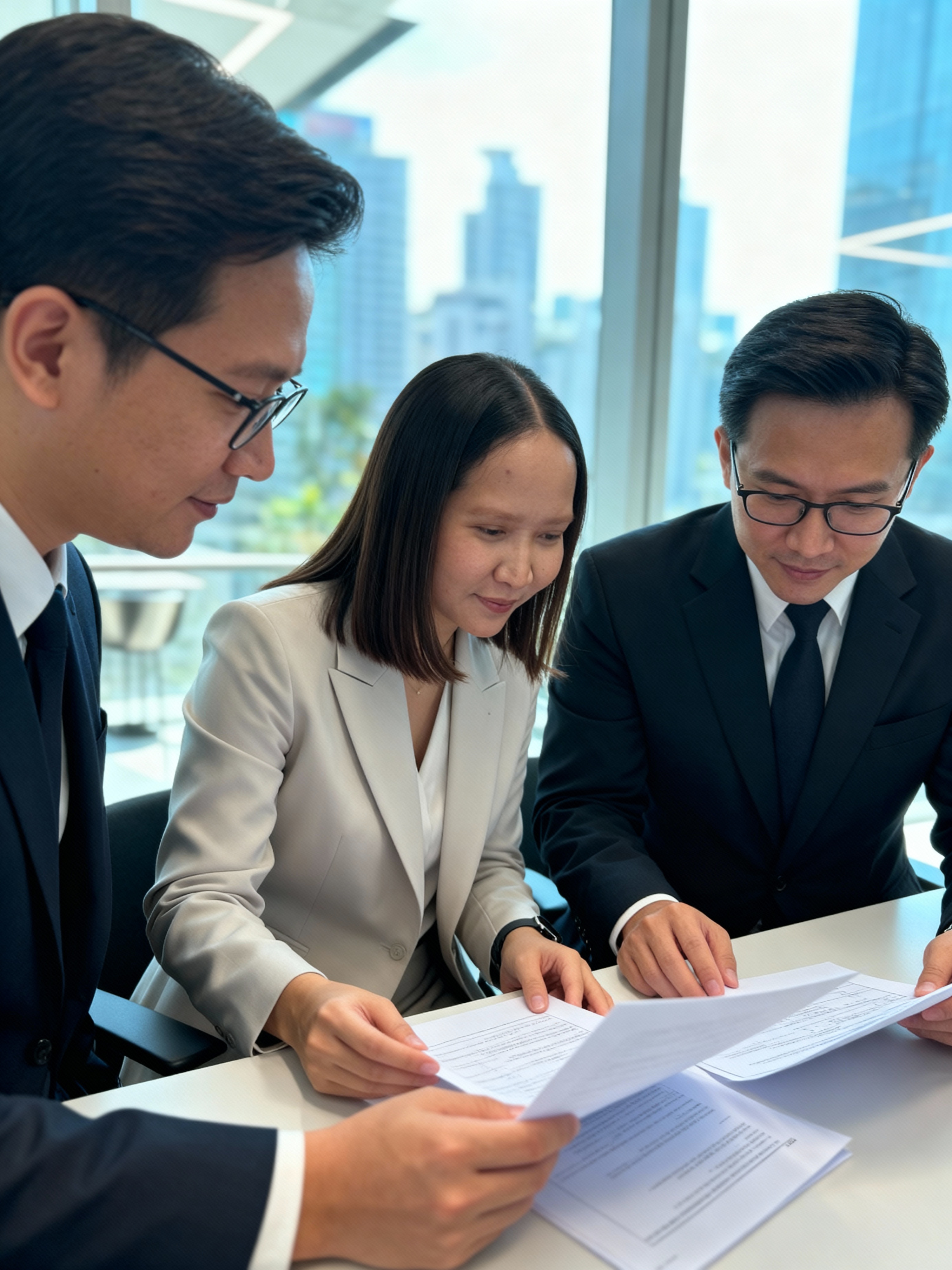 Professional team consultation meeting